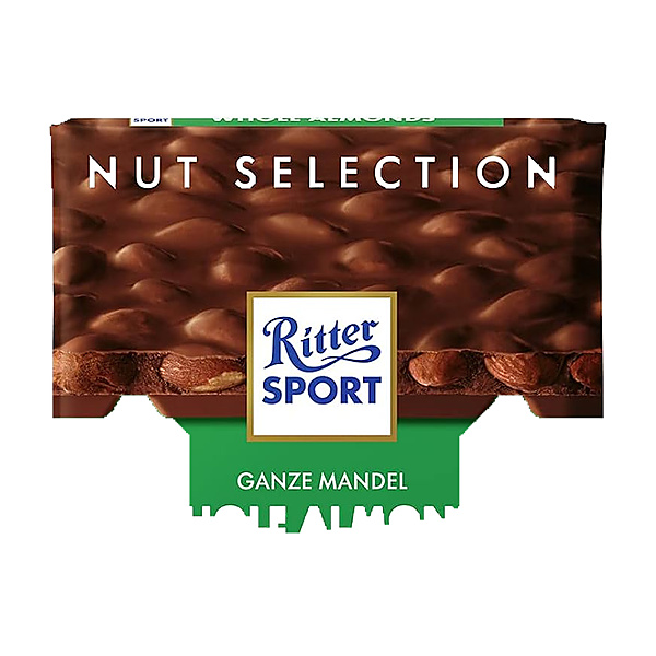 Ritter Sport Whole Almond 100G