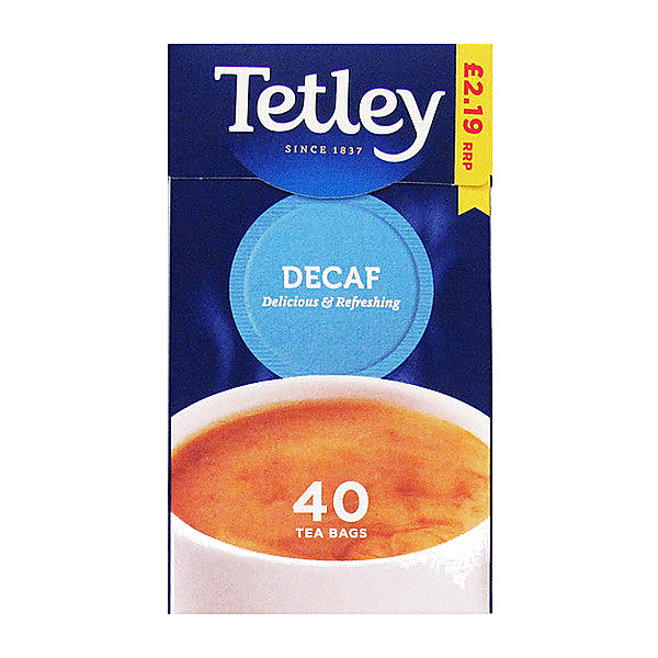Tetley Decaf 125G