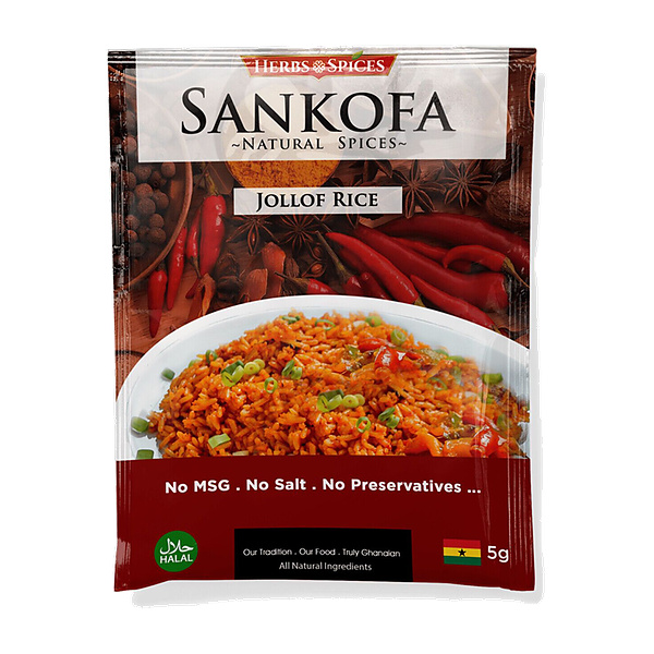 Sankofa Natural Spice Jollof 5G