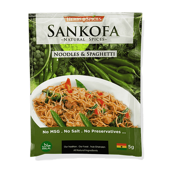 Sankofa Natural Spice Noodles & Spaghetti 5G