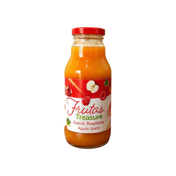 Frutas Tressure Carrot,Raspberry&Apple Juice 30Cl