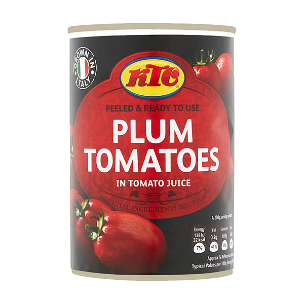 Ktc Plum Tomatoes 400G