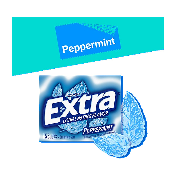 Extra Mint Gum 2Pcs