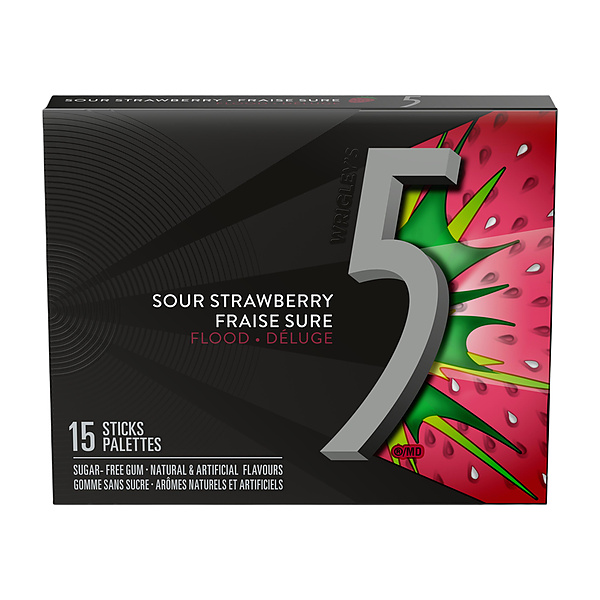 Steied Chewing Gum Strawberry15.5G