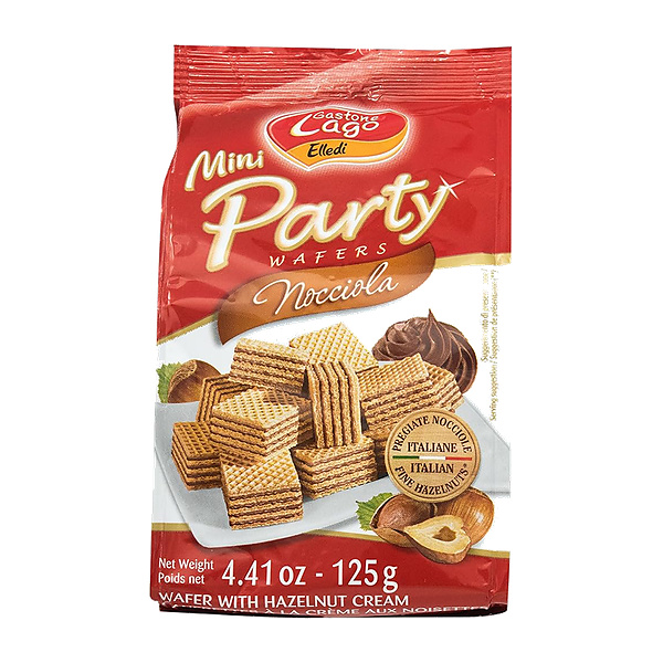 Mini Party Wafer Hazelnut125G