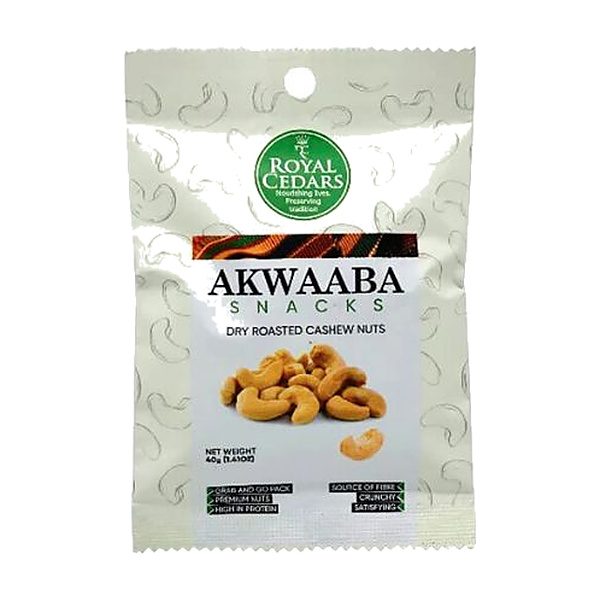 Akwaaba Roasted Cashew Nut 40G