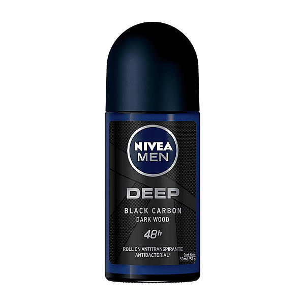 Nivea Men - Deep Darkwoodroll-On 50Ml