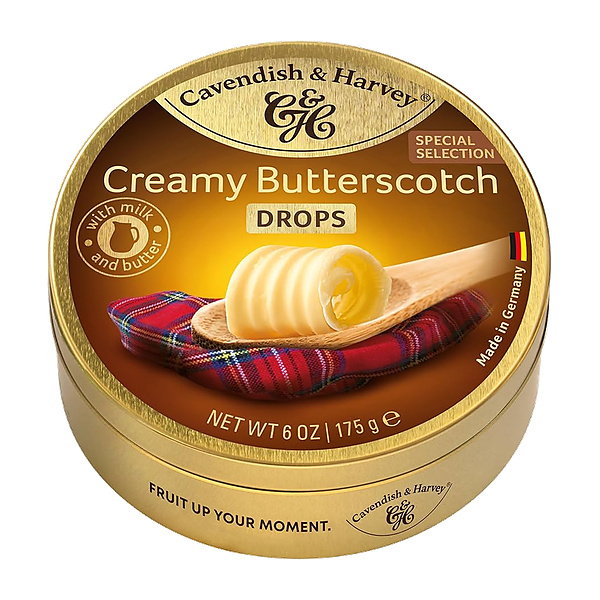 Cavendish&Harvey Creamy Butterscotch Drops 130G
