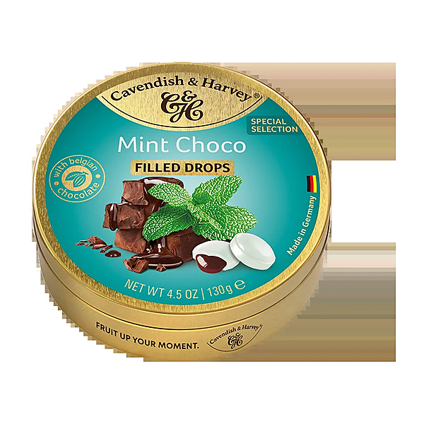 Cavendish&Harvey Filled Choco Drops 130G