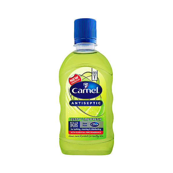 Camel Antiseptic Zesty Lime Fresh 250Ml