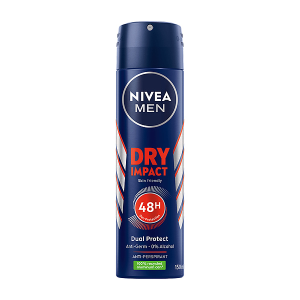 Nivea Men Dry Impact 150Ml