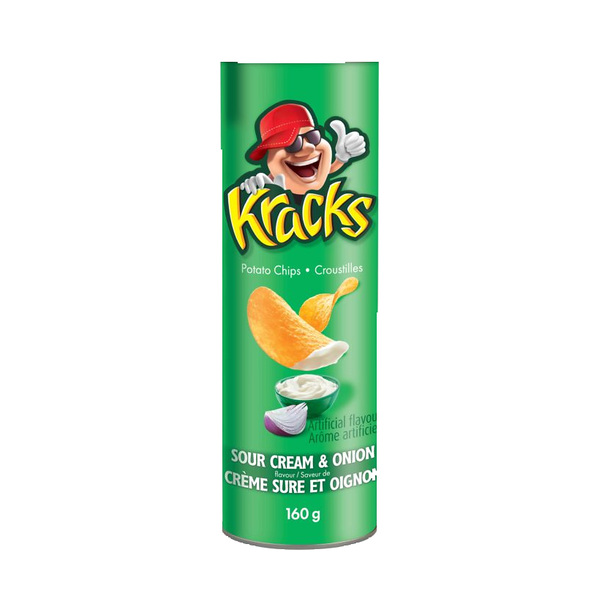 Chips Kracks Sour Cream 160G