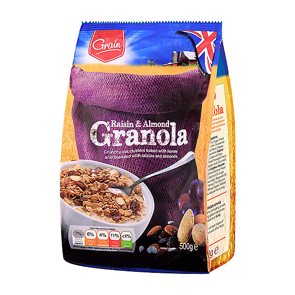 Rasin & Almond Granola 500G