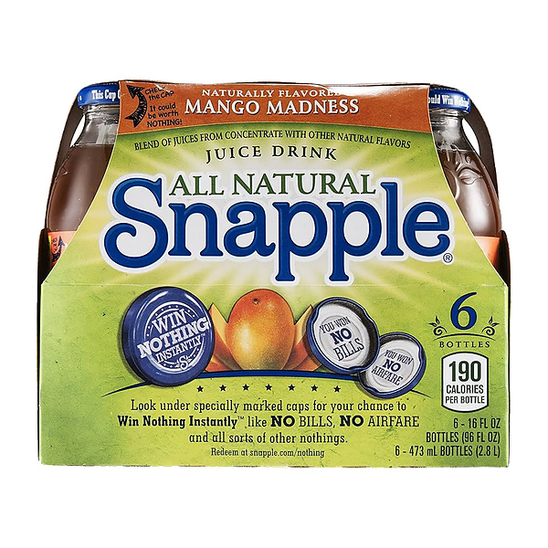 Snapple Mango 473Ml