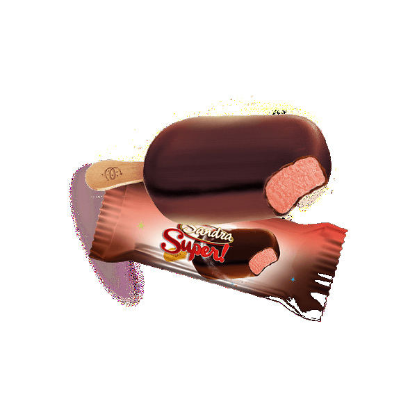 Sandra Super Strawberry/Chocolate 55G