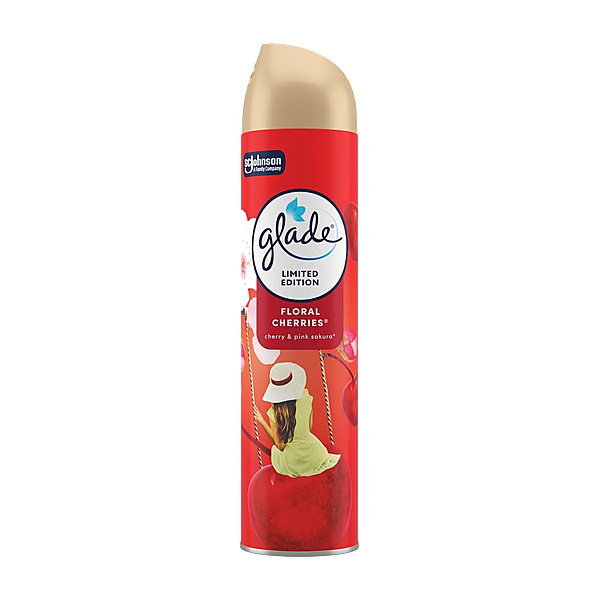 Glade Air Refreshner Floral Cherries (300Ml)
