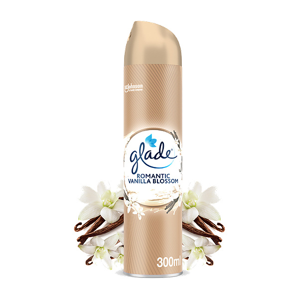 Glade Air Refreshner Romantic Vanilla 300Ml