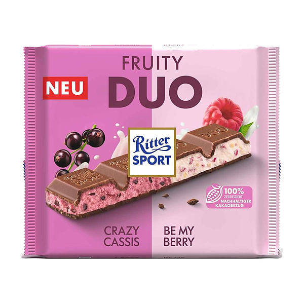 Ritter Sports Fruity Duo 218G