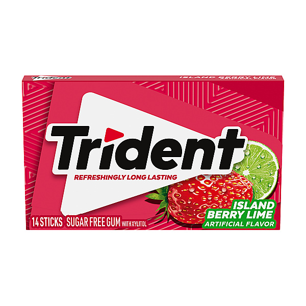 Trident - Island Berry Lime 14Sticks