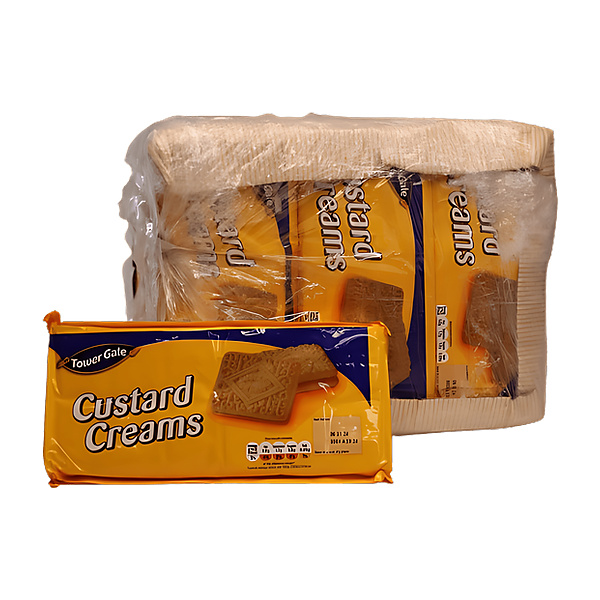 Tower Gate Custard Cream Biscuit
