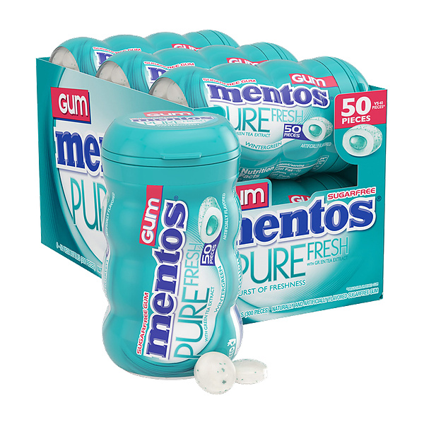 Sugarfree Mentos Full Fresh Wintergreen31.5G