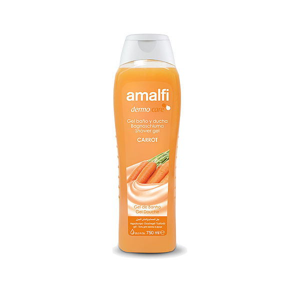 Amalfi Dermo Care Carrot Shower Gel 750Ml