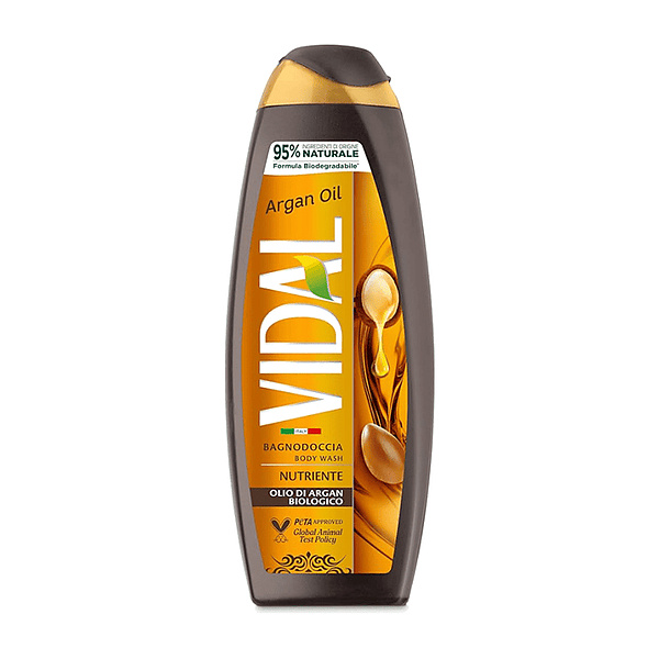 Vidal Argan Biologique Nourishing Body Wash 750Ml