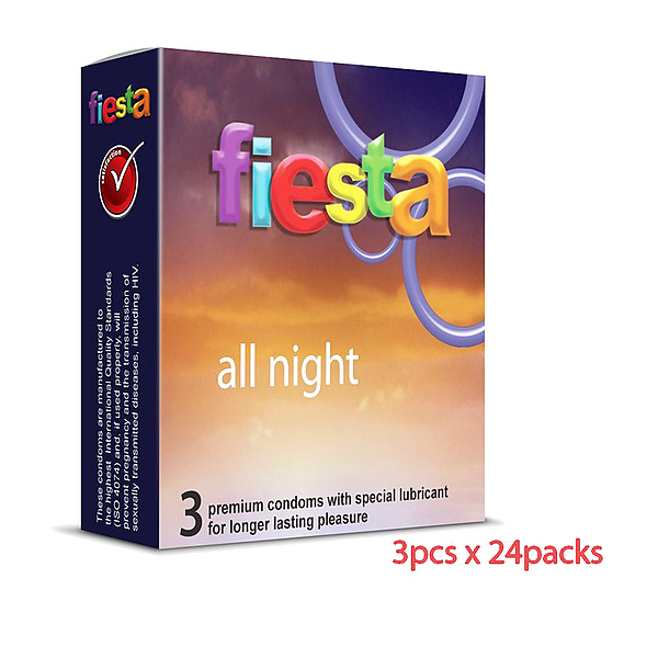 Fiesta All Night 3 Premium Condoms