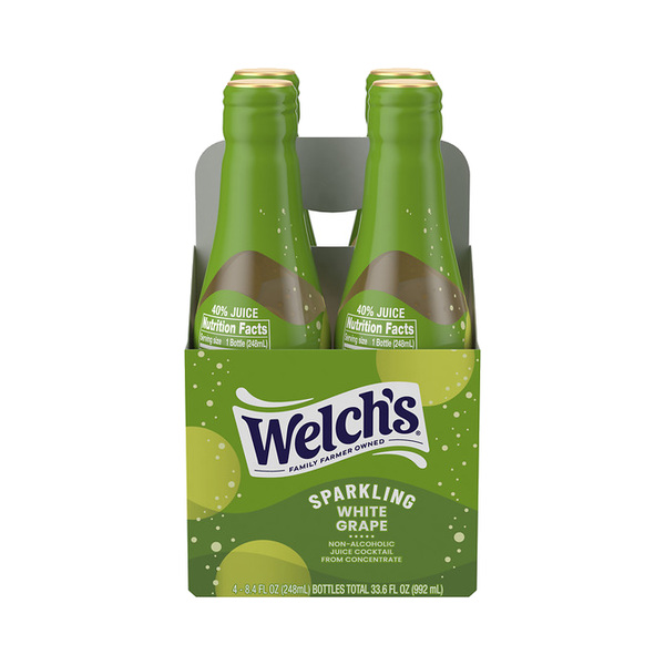 Welch'S Sparkling White Grape Juice 248Ml