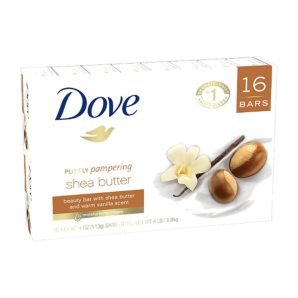 Dove Pampering Vanilla Scent Cake Soap90G