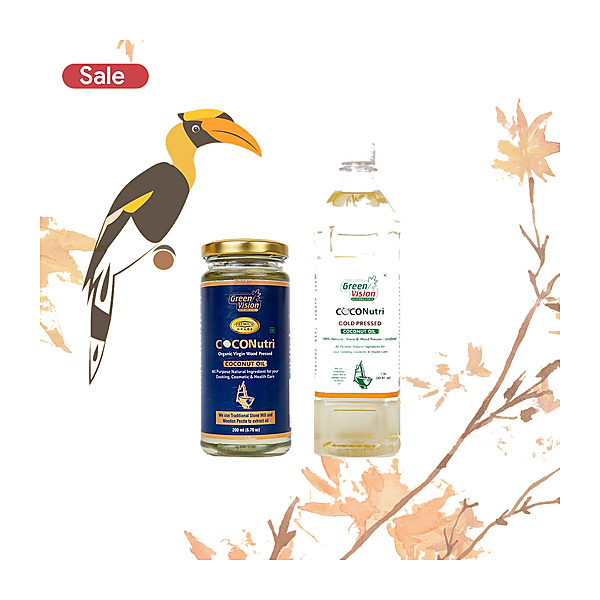 Hornbill Pure Coconut Oil 500Ml