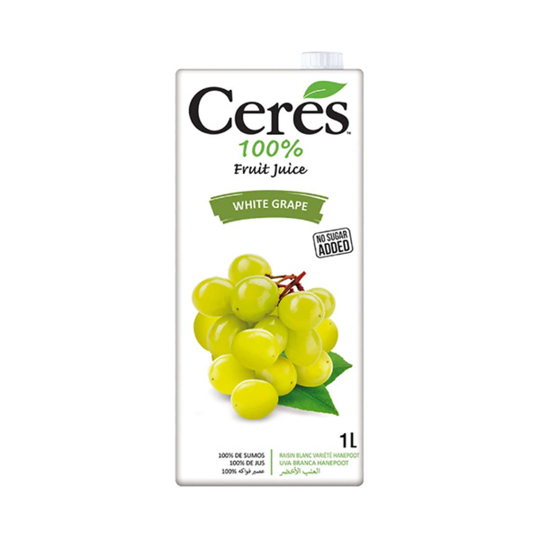 Ceres % White Grape 1Lt
