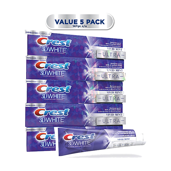 Crest 3D White Vivd Mint Ultra 147G