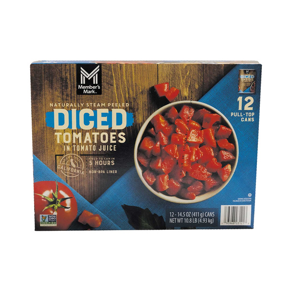 Member'S Mark Diced Tomatoes In Juice 411G
