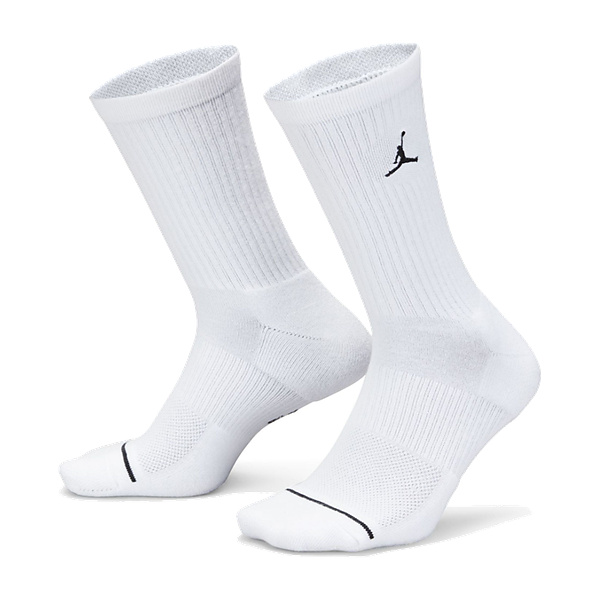 Jordan White Long Socks