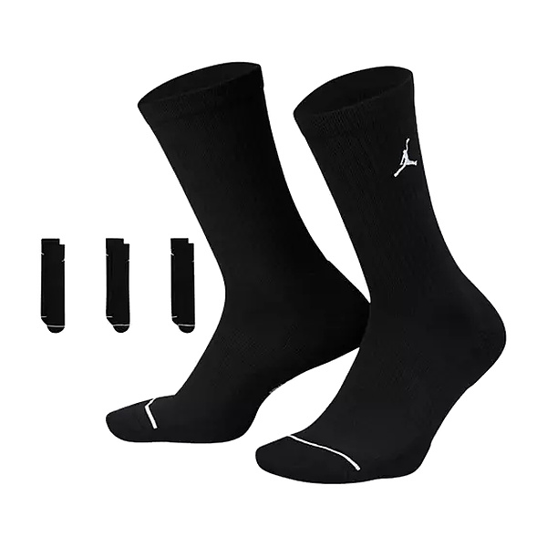 Jordan Black Long Socks