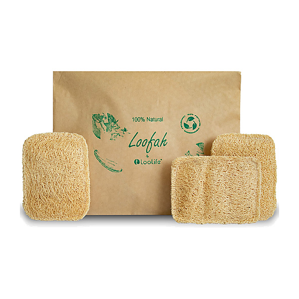 Natural Fiber Sponge 3Packs