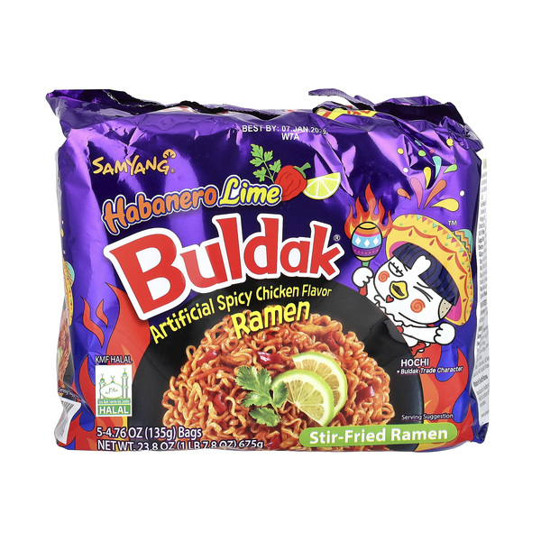 Samyang Hot Chicken Habanero Lime Buldak (L)
