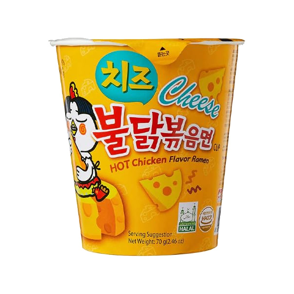 Samyang Hot Chicken Cheese Flvor Ramen 70G